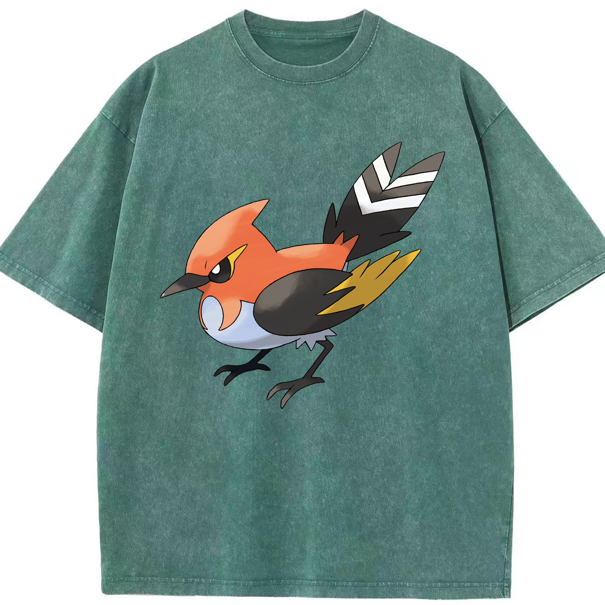 （画像用） ポケットモンスター Pokémon 綿100% ヴィンテージ風 半袖Tシャツ（フロントプリント）